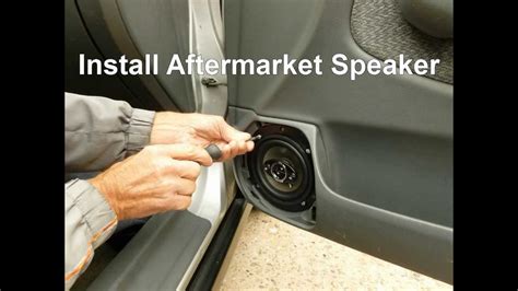 How To Replace Car Speakers In Door