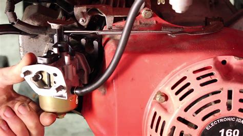 how to replace carburetor on honda gx160
