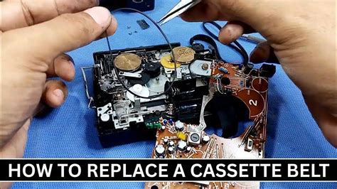 How To Replace Cassette Player Belts