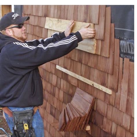 how to replace cedar shingles on a house