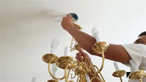 How To Replace Chandelier Light Fixture