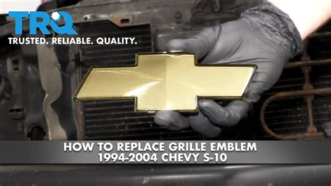 How To Replace Chevy Emblem On Grill