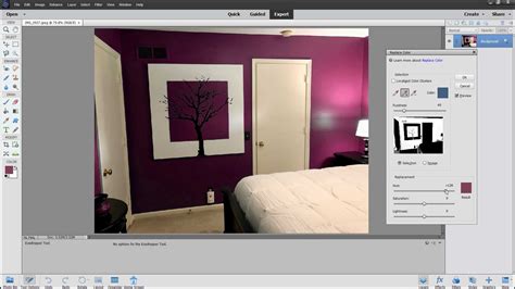 how to replace color in photoshop elements