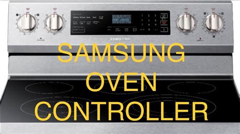 how to replace control panel on samsung stove