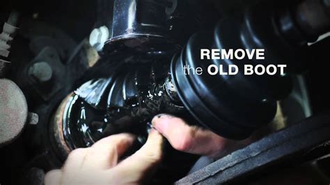 How To Replace Cv Rubber Boot