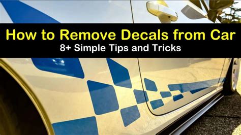 How To Replace Decals On A Car