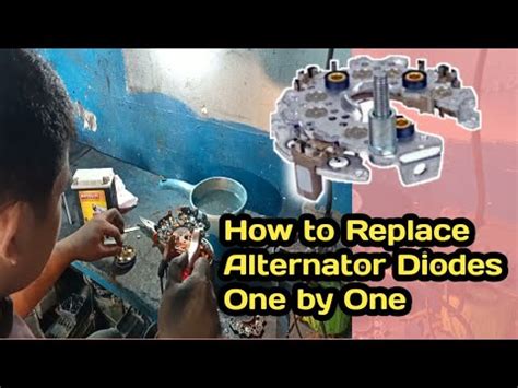 How To Replace Diodes In An Alternator