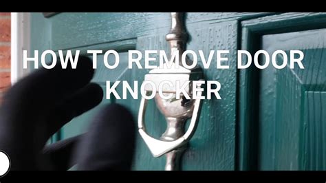 How To Replace Door Knocker