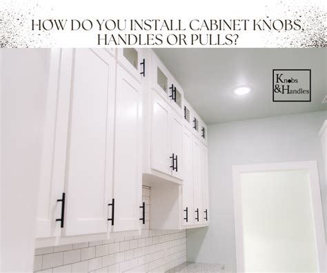 How To Replace Drawer Handles With Knobs