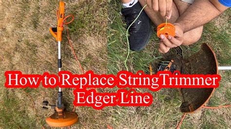 How To Replace Edger Line