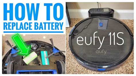 how to replace eufy robovac 11s battery