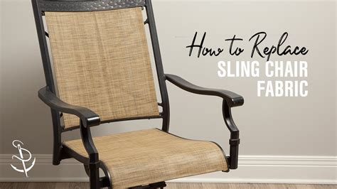 How To Replace Fabric On Chairs