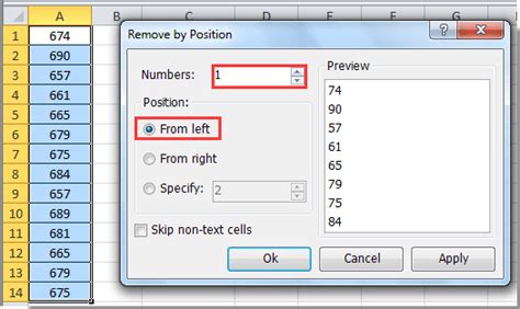 how to replace first 4 digits in excel