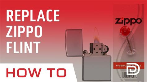 How To Replace Flint In Zippo