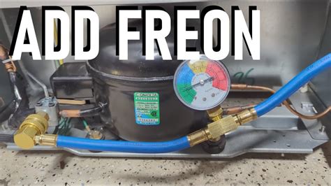 How To Replace Freon In Fridge
