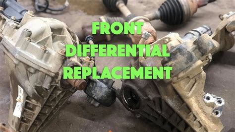 How To Replace Front Differential