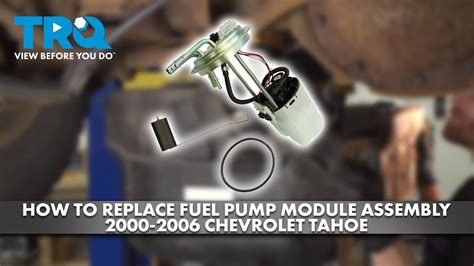 How To Replace Fuel Module