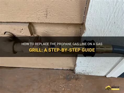 How To Replace Gas Line On Grill
