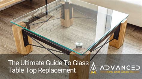 How To Replace Glass In A Table