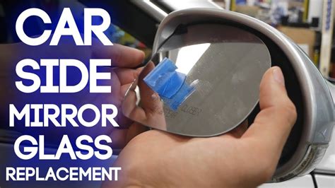 How To Replace Glass Mirror Car
