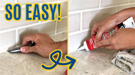How To Replace Grout With Caulk