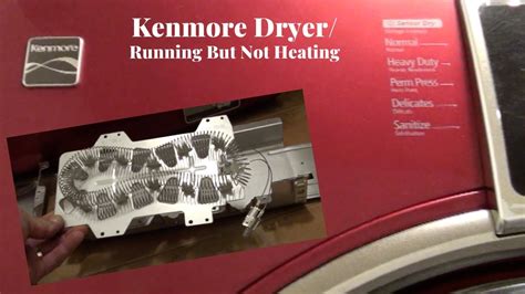 How To Replace Heating Element In Kenmore Front Load Dryer