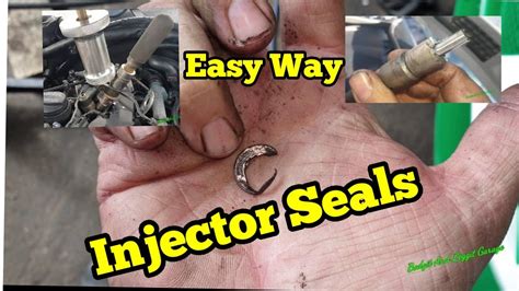 how to replace injector seals