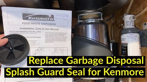 How To Replace Kenmore Garbage Disposal
