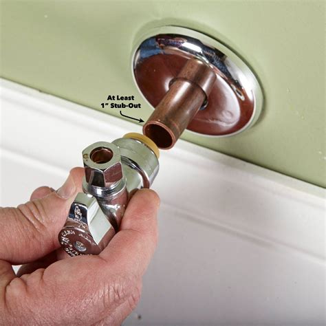 How To Replace Kitchen Shut Off Valve