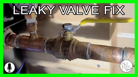 How To Replace Leaky Water Valve