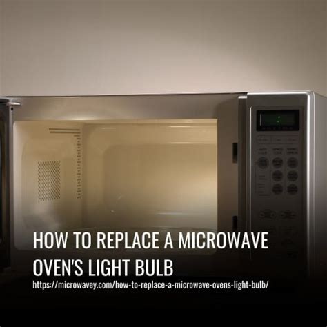 How To Replace Light Bulb In Bosch Microwave