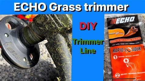 How To Replace Line On Echo Trimmer