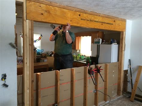 How To Replace Load Bearing Wall With Header