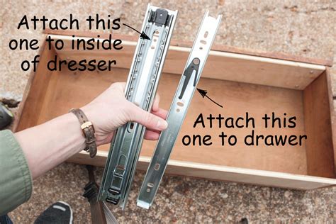 How To Replace Metal Drawer Slides