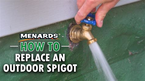 How To Replace Old Hose Spigot