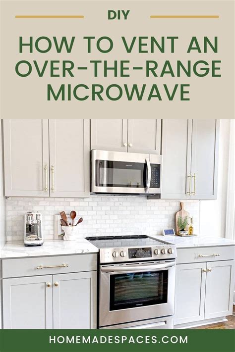 How To Replace Over The Range Microwave With Vent