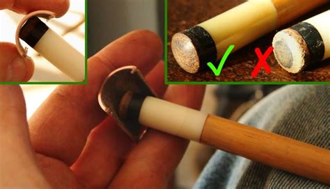 How To Replace Pool Cue Tip