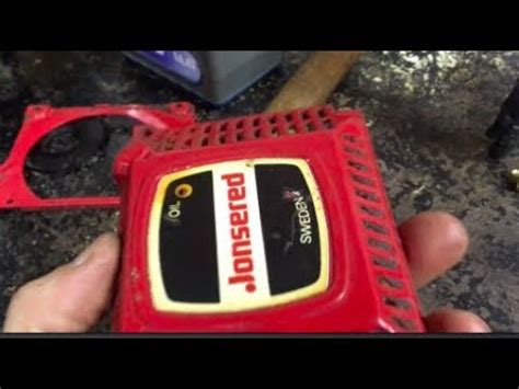 How To Replace Pull Cord On Jonsered Chainsaw