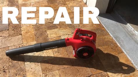 How To Replace Pull Cord On Leaf Blower