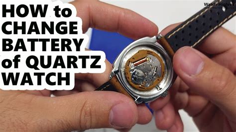 How To Replace Quartz Watch Battery