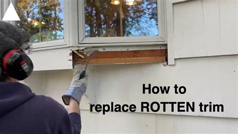 How To Replace Rotted Trim On House