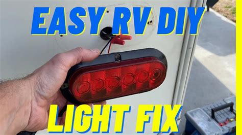 How To Replace Rv Tail Light Bulb