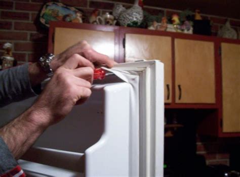 How To Replace Seal On Fridge Door