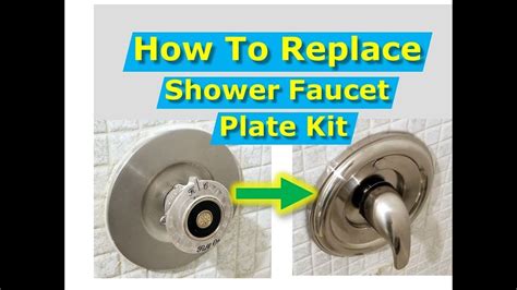 How To Replace Shower Faucet Trim