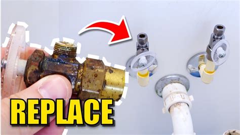 How To Replace Sink Turn Off Valve