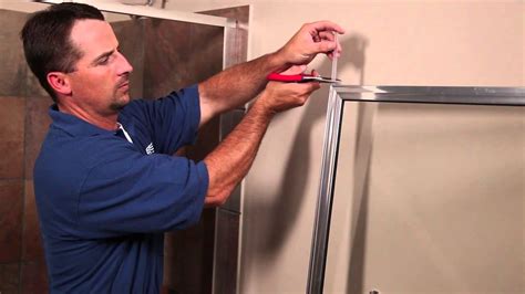 How To Replace Sliding Shower Door Frame