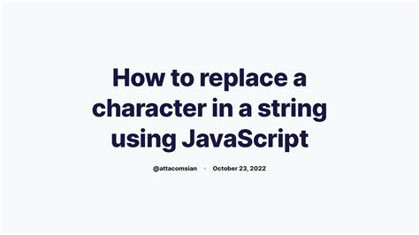 how to replace special characters in javascript string