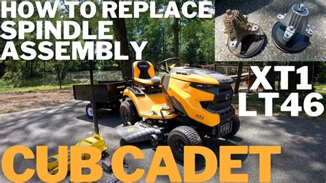 How To Replace Spindle Assembly On Cub Cadet