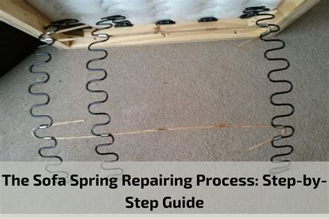 How To Replace Springs In A Couch