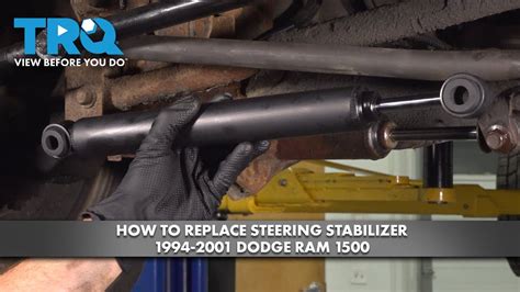 How To Replace Steering Stabilizer